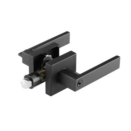 81401 - DOOR HANDLE TYPE 01 (MATTE BLACK, PASSAGE, ALUMINUM (600G))