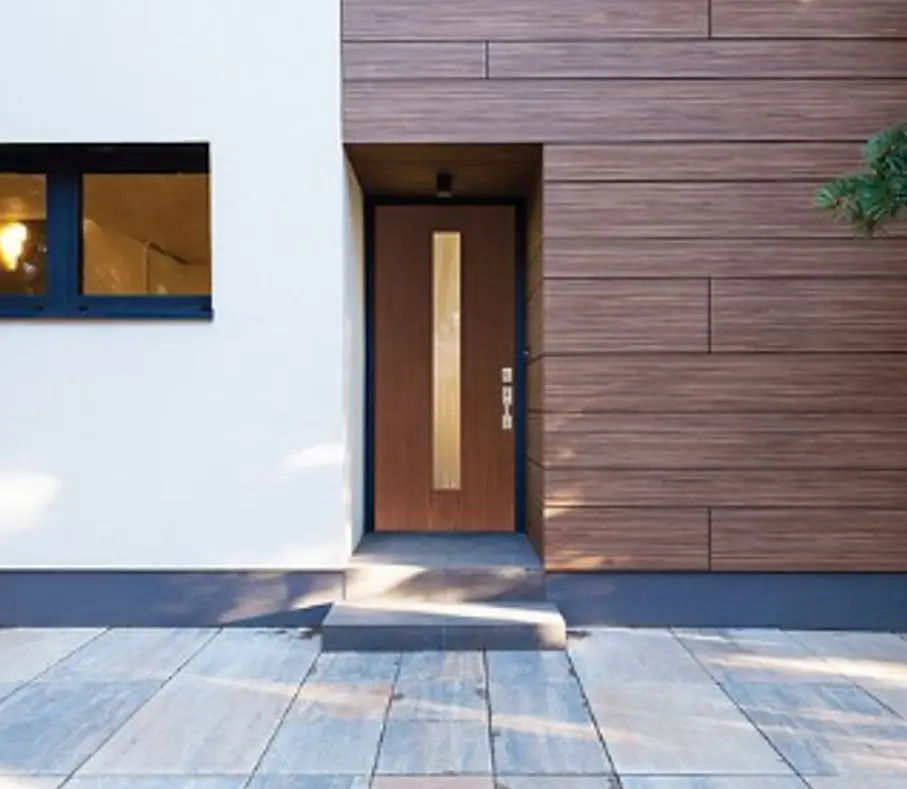 8402 - LITE CENTRE - SINGLE - WOOD EXTERIOR DOOR (LEAF ONLY, LEFT, 80", 24")