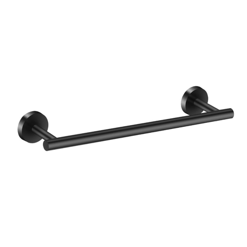 101401 - ROUND TOWEL BAR TYPE 01 (MATTE BLACK, 18")