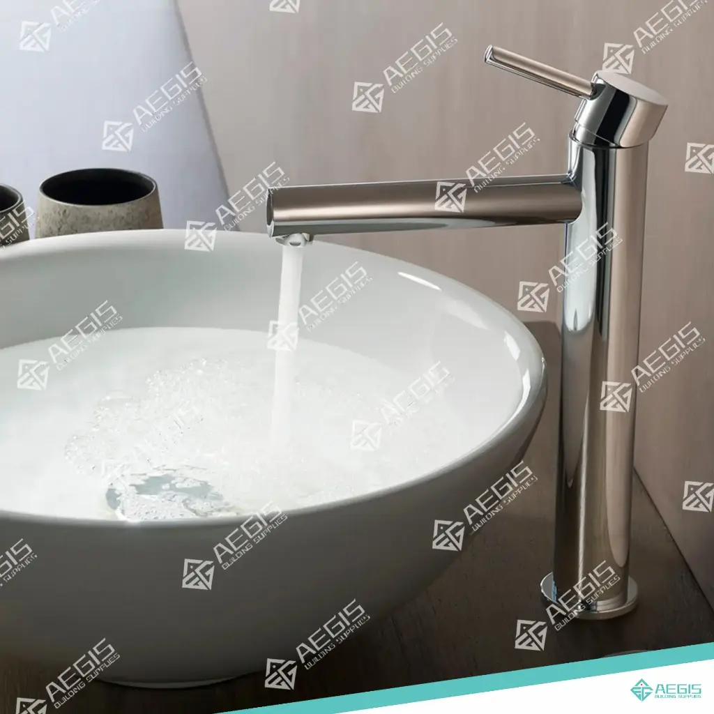 221903 - SINGLE HOLE SMALL ROUND BATHROOM FAUCET STRAIGHT SPOUT (MATTE BLACK)