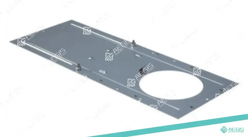 [261301-01] 261301 - INCH LED POT LIGHT HOUSING PLATE WITH LIP (4")