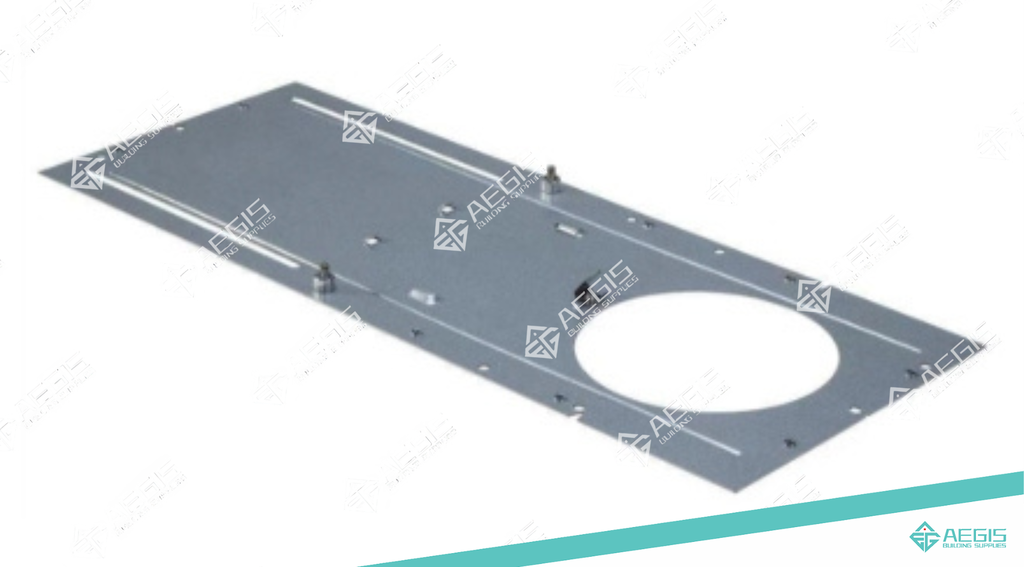261301 - LED POT LIGHT HOUSING PLATE WITH LIP (4")